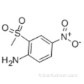 2-METHANESULFONYL-4-NITROPHENYLAMINE CAS 96-74-2